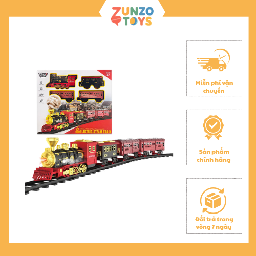 Bộ đồ chơi lắp ráp tòa hỏa Vecto