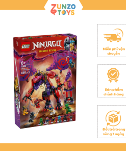 Đồ Chơi Lắp Ráp Rồng Thần Sức Mạnh Thunderfang LEGO NINJAGO 71832 (668 chi tiết)