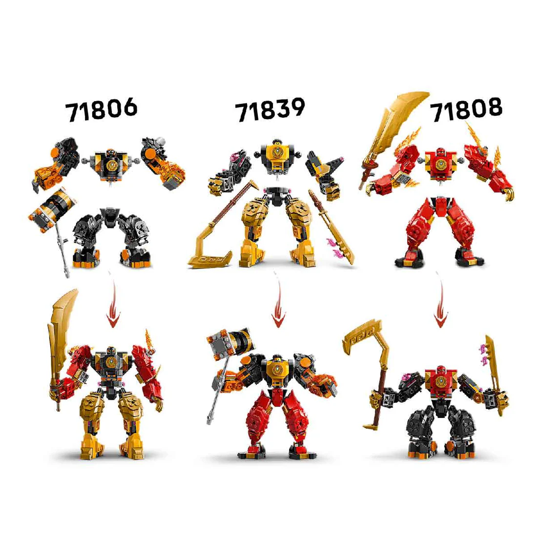 Đồ Chơi Lắp Ráp Chiến Giáp Spinjitzu Của Arin LEGO NINJAGO 71839 - Ảnh 6