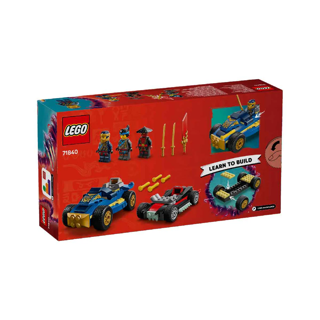 Đồ Chơi Lắp Ráp Rogue Vs. Drix: Trận Chiến Siêu Xe LEGO NINJAGO 71840 - Ảnh 10