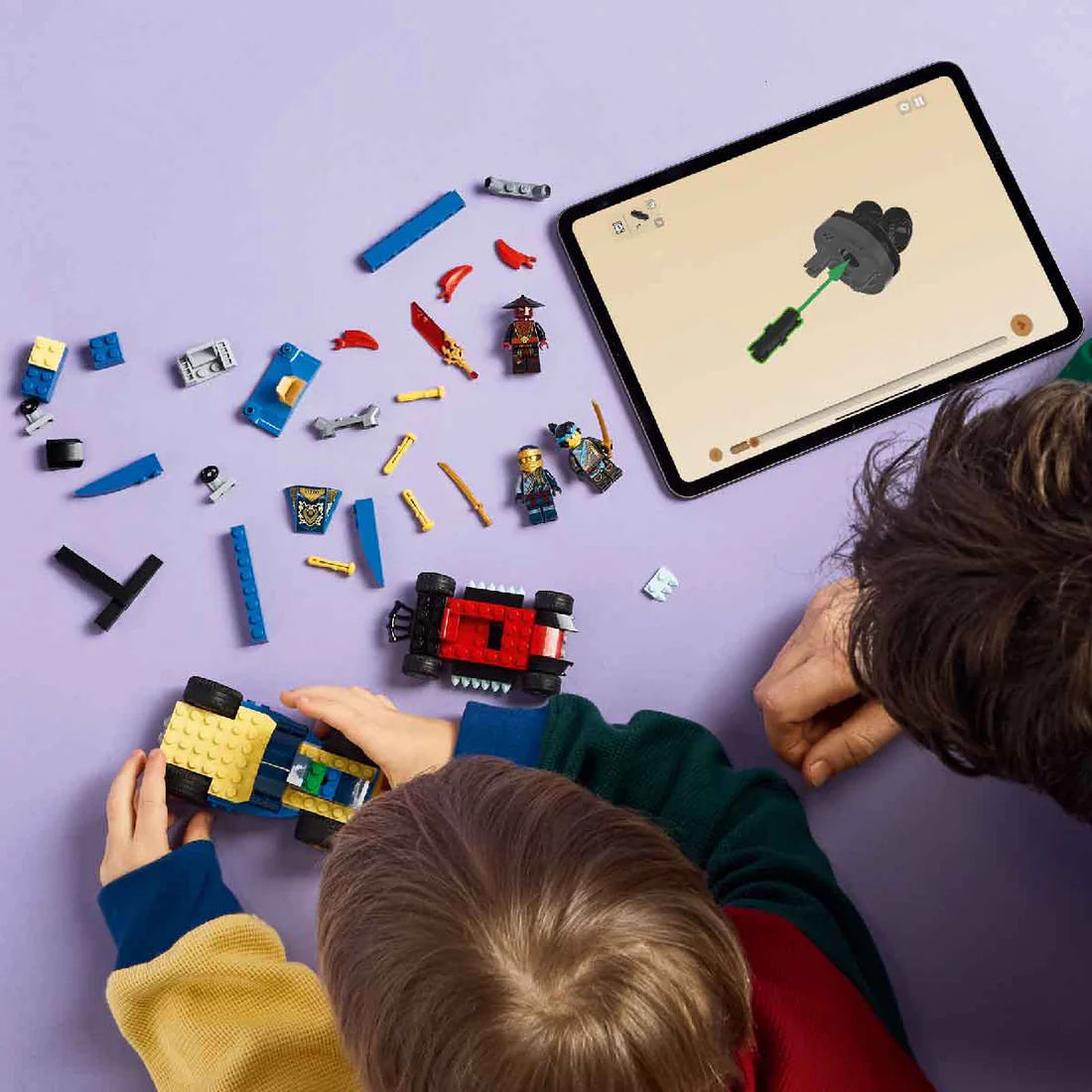 Đồ Chơi Lắp Ráp Rogue Vs. Drix: Trận Chiến Siêu Xe LEGO NINJAGO 71840 - Ảnh 6