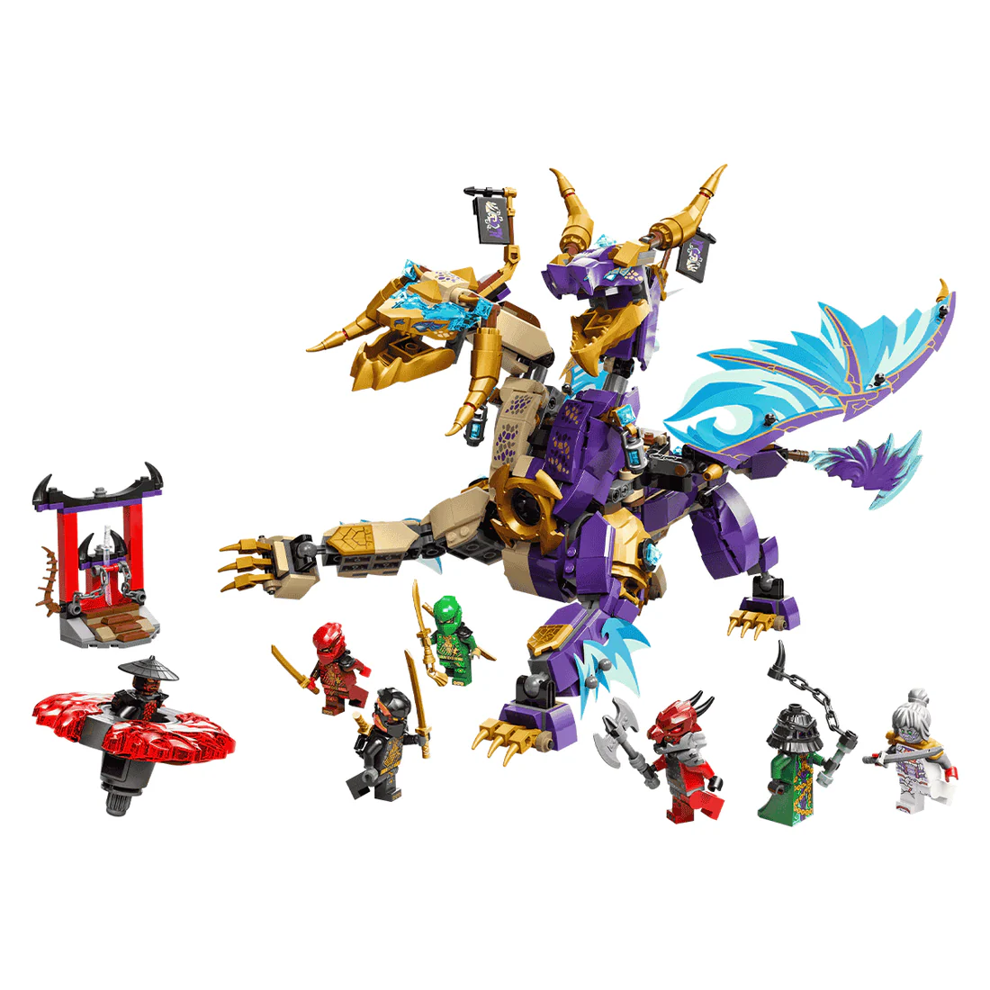 Đồ Chơi Lắp Ráp Rồng Arc LEGO NINJAGO 71836 (869 chi tiết) - Ảnh 10