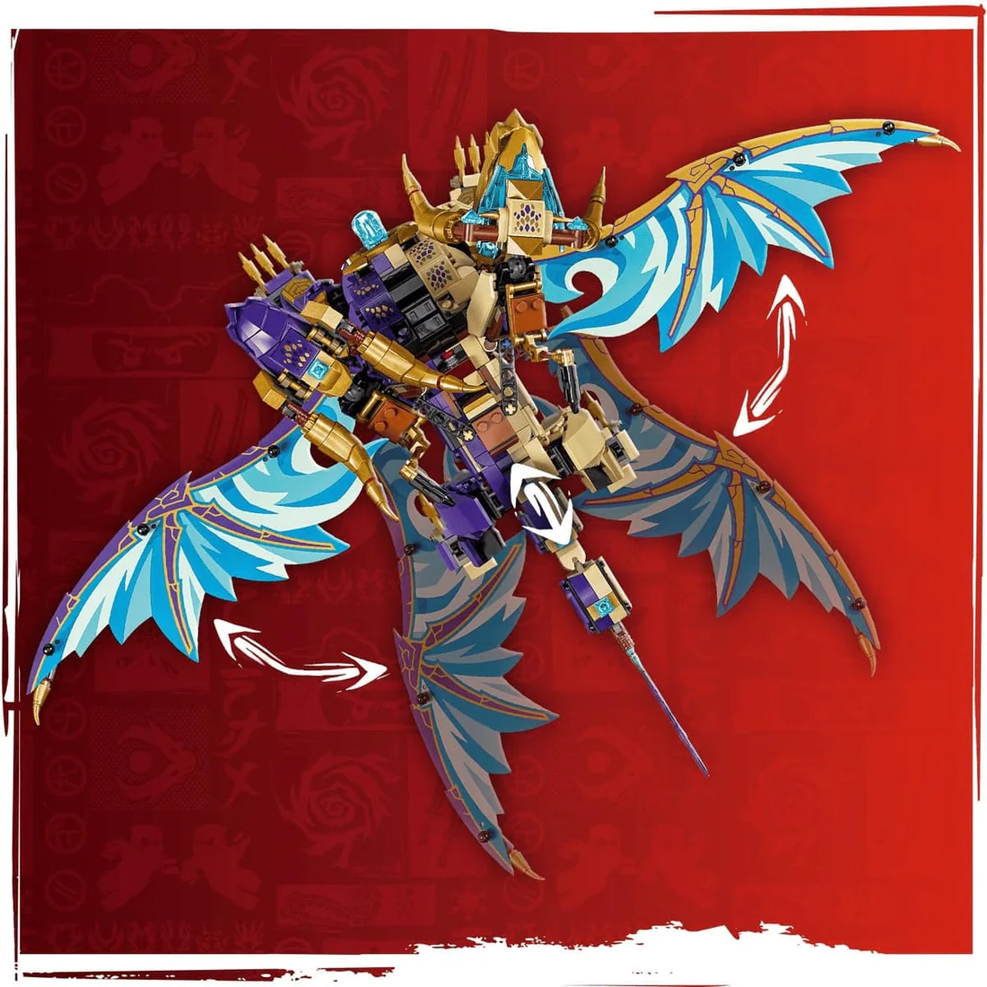 Đồ Chơi Lắp Ráp Rồng Arc LEGO NINJAGO 71836 (869 chi tiết) - Ảnh 6