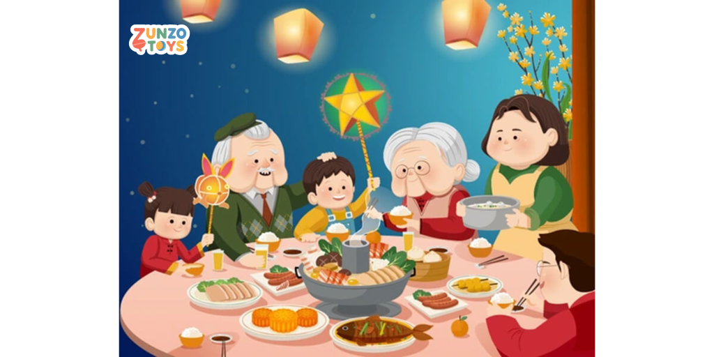 Trung thu ngày gắn kết gia đình