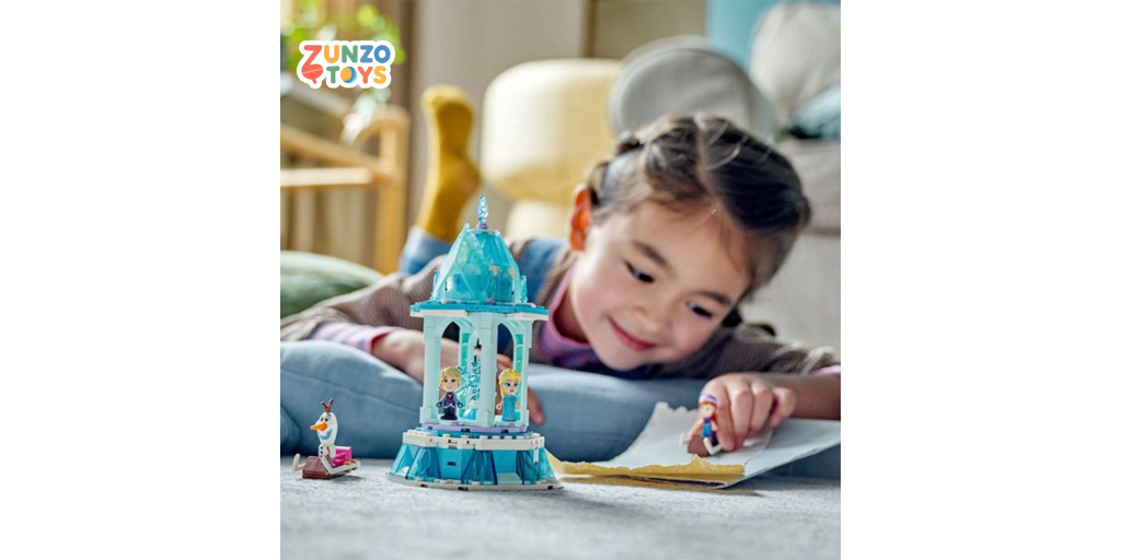 Đồ Chơi Lắp Ráp Lego Cung Điện Ma Thuật Của Anna Và Elsa 43218