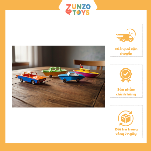 Xe và thuyền tái chế thủ công