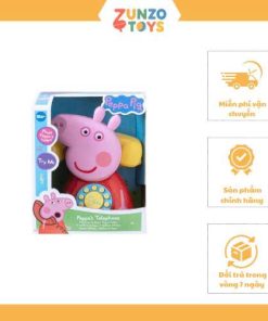 Đồ chơi mầm non điện thoại peppa pig