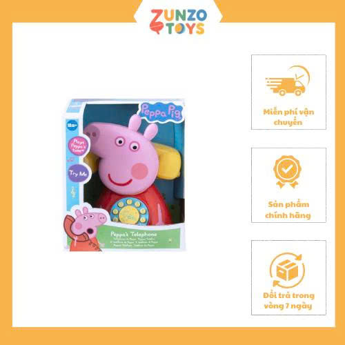 Đồ chơi mầm non điện thoại peppa pig